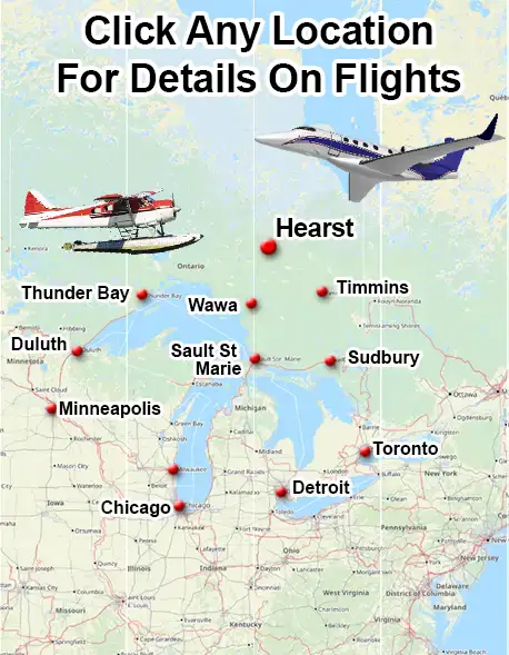 Hearst Ontario Charter flights